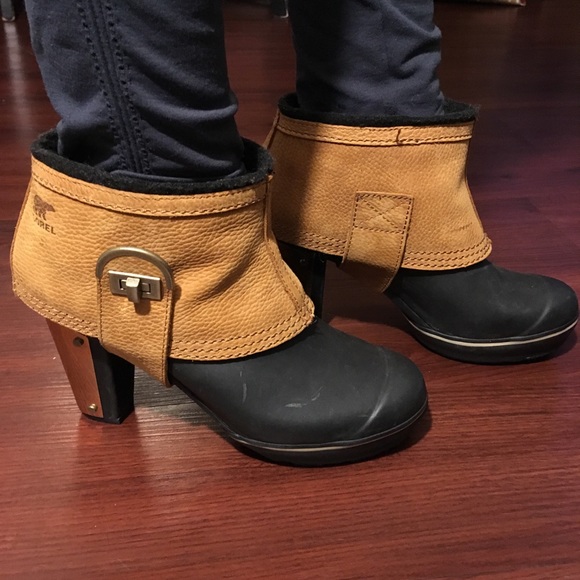 sorel high heels